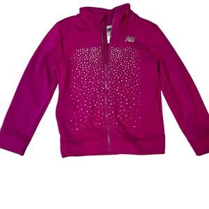 New Balance fuchsia track jacket Toddler girl Size 3T